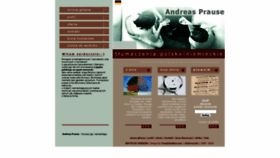 What Andreas-prause.de website looked like in 2020 (3 years ago)