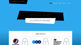 What Anna-kay.co.uk website looked like in 2020 (3 years ago)