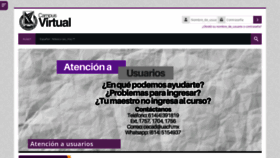 What Aulas1.uach.mx website looked like in 2020 (3 years ago)