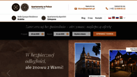 What Apartamentywpolsce.pl website looked like in 2020 (3 years ago)