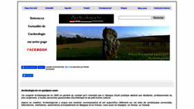 What Archeologia.be website looked like in 2020 (3 years ago)