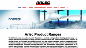 What Arlec.com.au website looked like in 2020 (3 years ago)