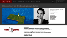 What Artundform.de website looked like in 2020 (3 years ago)