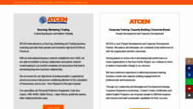 What Atcen.com website looked like in 2020 (3 years ago)