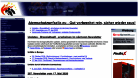 What Atemschutzunfaelle.eu website looked like in 2020 (3 years ago)