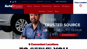 What Autostreamcarcare.com website looked like in 2020 (3 years ago)