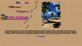 What Antilles-info-tourisme.com website looked like in 2020 (3 years ago)