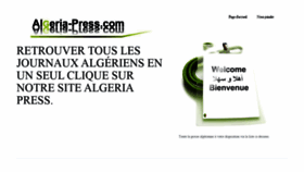 What Algeria-press.com website looked like in 2020 (3 years ago)