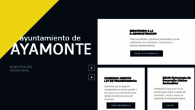 What Ayamonte.es website looked like in 2020 (3 years ago)