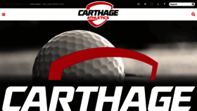 What Athletics.carthage.edu website looked like in 2020 (3 years ago)