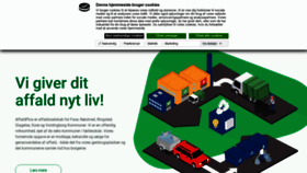 What Affaldplus.dk website looked like in 2020 (3 years ago)