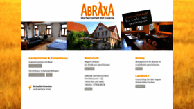 What Abraxa-hero.de website looked like in 2020 (3 years ago)