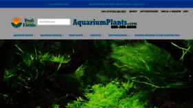 What Aquariumplants.com website looked like in 2020 (3 years ago)