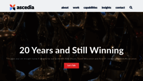 What Ascedia.com website looked like in 2020 (5 years ago)