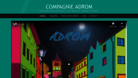 What Adrom.fr website looked like in 2020 (3 years ago)