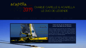 What Acapellaocean.com website looked like in 2020 (3 years ago)