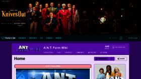 What Antfarm.fandom.com website looked like in 2020 (3 years ago)