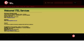 What Admin.itelservices.net website looked like in 2020 (3 years ago)