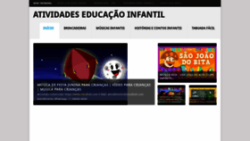 What Atividades-educacao-infantil.com website looked like in 2020 (3 years ago)