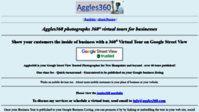 What Aggles360.com website looked like in 2020 (3 years ago)