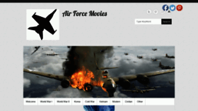 What Airforcemovies.com website looked like in 2020 (3 years ago)