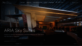What Ariaskysuites.com website looked like in 2020 (3 years ago)