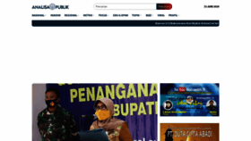 What Analisapublik.com website looked like in 2020 (3 years ago)