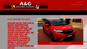 What Agdrivingschool.com.au website looked like in 2020 (3 years ago)