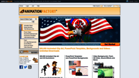 What Animationfactory.com website looked like in 2020 (3 years ago)