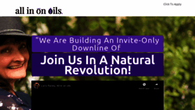 What Allinonoils.com website looked like in 2020 (3 years ago)