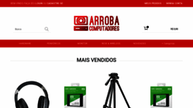 What Arrobacomputadores.com.br website looked like in 2020 (3 years ago)