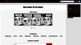 What Alphacomedy.com website looked like in 2020 (3 years ago)