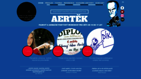 What Aertek.cz website looked like in 2020 (3 years ago)