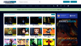 What Animesvision.com.br website looked like in 2020 (3 years ago)