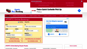 What Apsrtcbusbooking.com website looked like in 2020 (3 years ago)