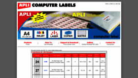 What Aplionline.com website looked like in 2020 (3 years ago)