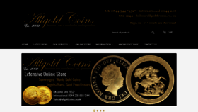 What Allgoldcoins.co.uk website looked like in 2020 (3 years ago)
