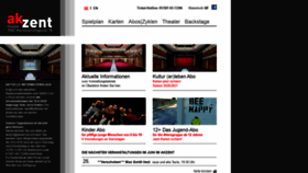 What Akzent.at website looked like in 2020 (3 years ago)