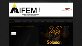 What Aifem.com.ve website looked like in 2020 (3 years ago)