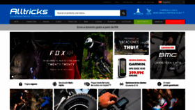 What Alltricks.es website looked like in 2020 (5 years ago)