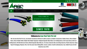 What Anarrubber.com website looked like in 2020 (3 years ago)