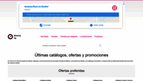 What Ahorra-ya.mx website looked like in 2020 (3 years ago)