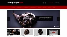 What Armagarage.com website looked like in 2020 (3 years ago)