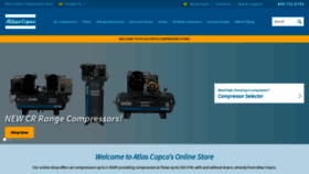 What Atlascopcocompressorstore.com website looked like in 2020 (3 years ago)