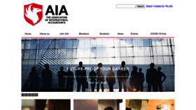 What Aiaworldwide.com website looked like in 2020 (3 years ago)