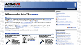 What Activevb.de website looked like in 2020 (3 years ago)