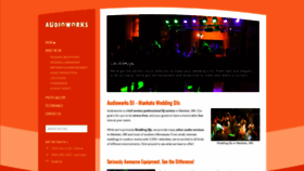 What Audioworksdj.com website looked like in 2020 (3 years ago)