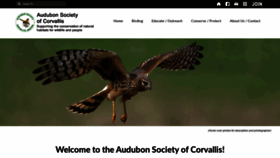 What Audubon.corvallis.or.us website looked like in 2020 (3 years ago)