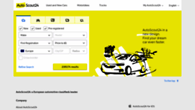 What Autoscout24.dk website looked like in 2020 (3 years ago)
