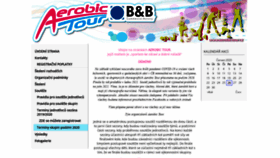 What Aerobictour.cz website looked like in 2020 (3 years ago)